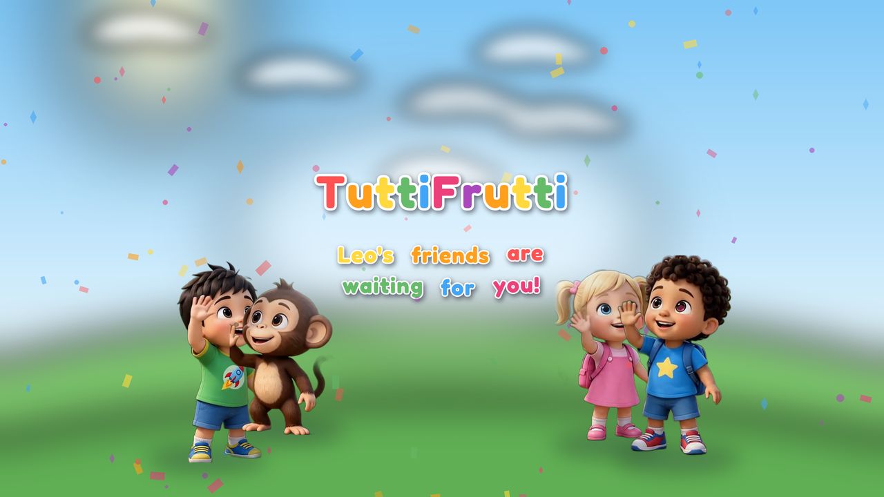 TuttiFrutti cast singing kids songs and classic nursery rhymes for toddlers